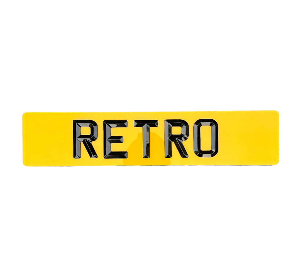 4D Gloss Retro Bevelled
